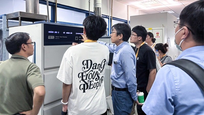 汽車材料耐候老化與光照測試技術(shù)培訓現(xiàn)場照片6