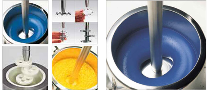 分散機分散過程