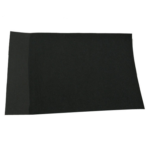 啞光樹脂在黑卡紙刮樣效果